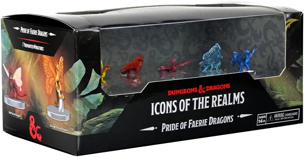 WizKids D&D Icons of The Realms: Pride of Faerie Dragons