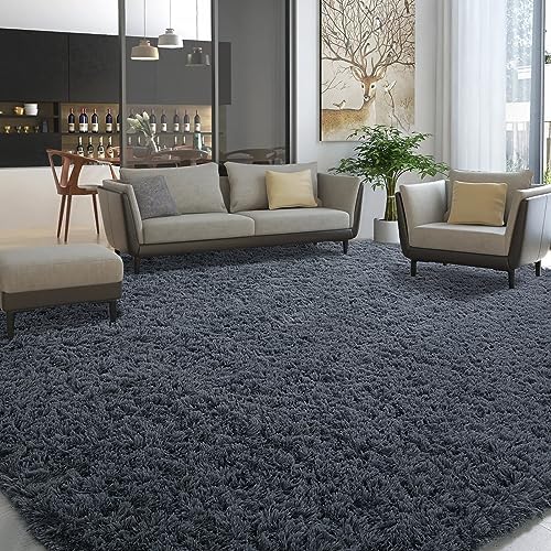 BALAPET Modern Plush Area Rug 10x14, Ultra Soft Large Faux
