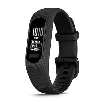 Garmin vivosmart 5 Smart Health & Fitness Activity Tracker Small/Medium (Black)