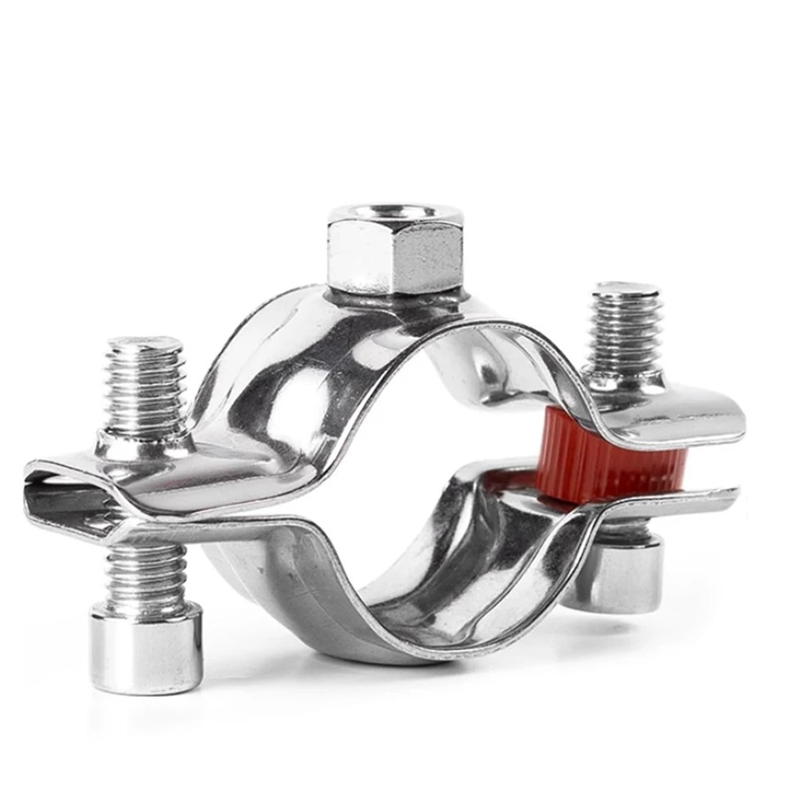 Abrazadera de soporte for tubería acero inoxidable 304 con tuerca M8 | 6-325 mm 1/2/5 piezas Soporte de acero inoxidable 304 for chimenea(57-60mm (5 pcs))