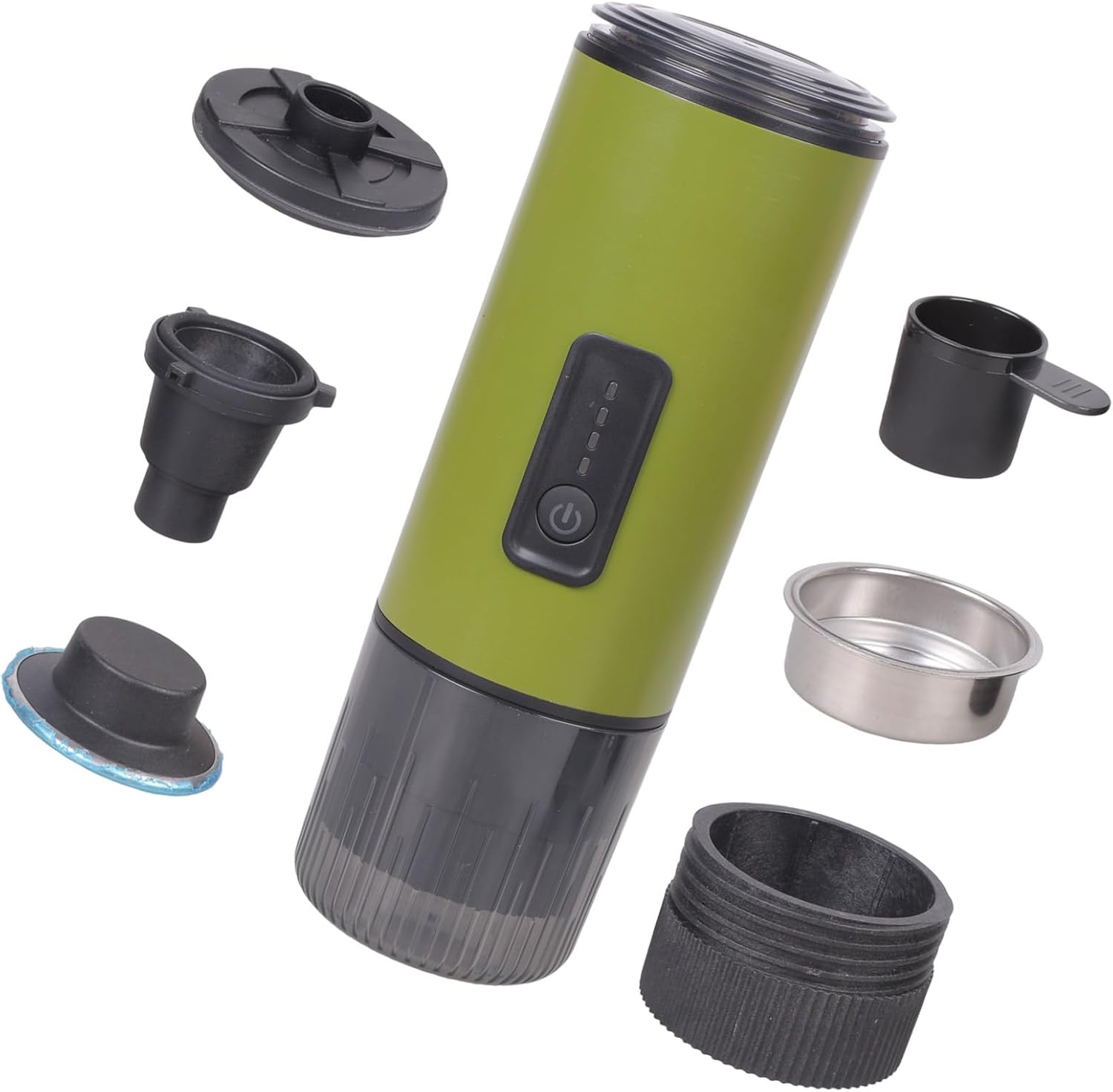 Transportable Combined Coffee Machine with 7500mAh Battery 20 Club Pressure Fast Heating for Travel Backpacking Office Use Mobile Medication Coffee Machine