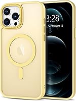 Vista 143 de Anuck - Funda magnética para iPhone 11 compatible con MagSafe, carcasa trasera mate translúcida dura, borde de TPU, delgada, resistente a impactos