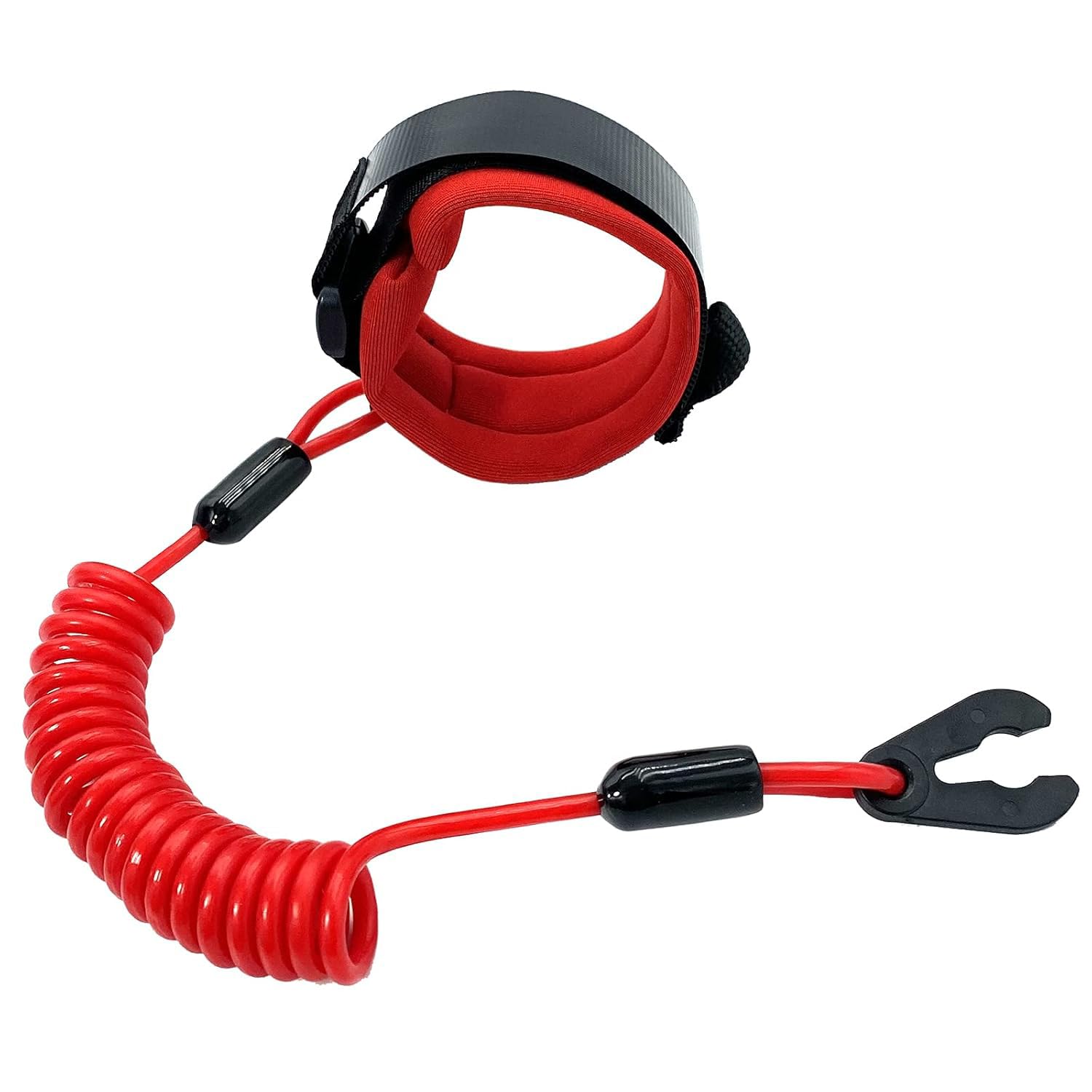 Greluma Sostituzione del cordino di sicurezza dell'interruttore di arresto di emergenza del motore della barca per Yamaha Jet Ski WaveRunner WaveVenture WaveRaider FX140 - Sostituisci EW2-68348-00-00