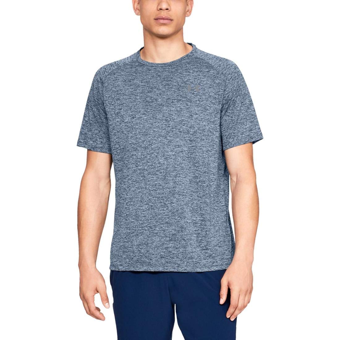 Under Armour UA Tech Short Sleeve Tee Academy/Steel 4XT