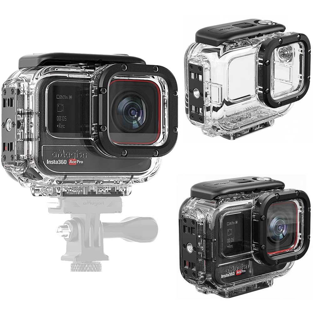 Amazon | Insta360 Ace Pro/Ace 対応 防水ケース 水中ハウジング