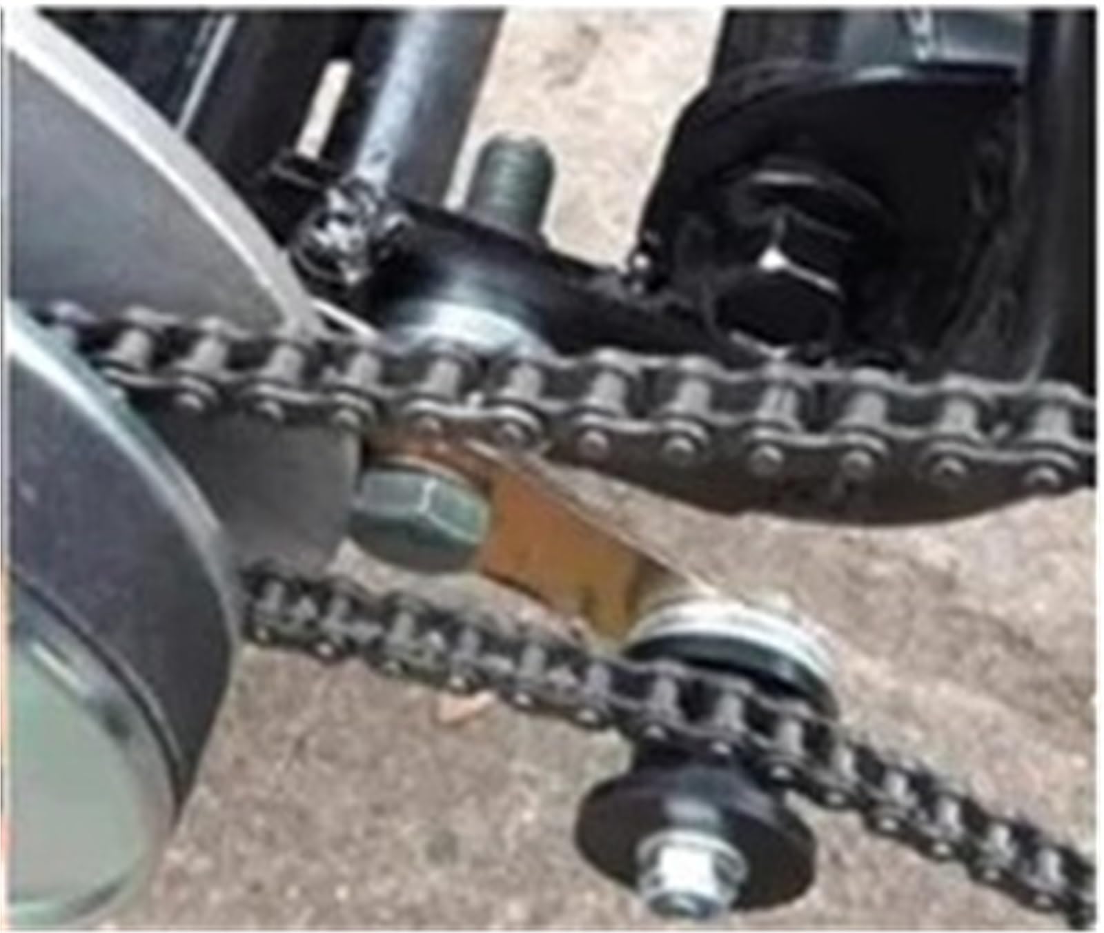 Tensor de rodillo de cadena resistente con resorte Dirt Pit Mini Bike Moto Accesorios