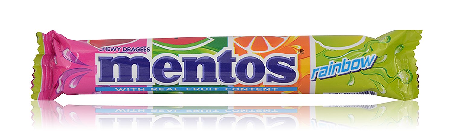Mentos Chocolate - Rainbow Stick, 31.2g Pack