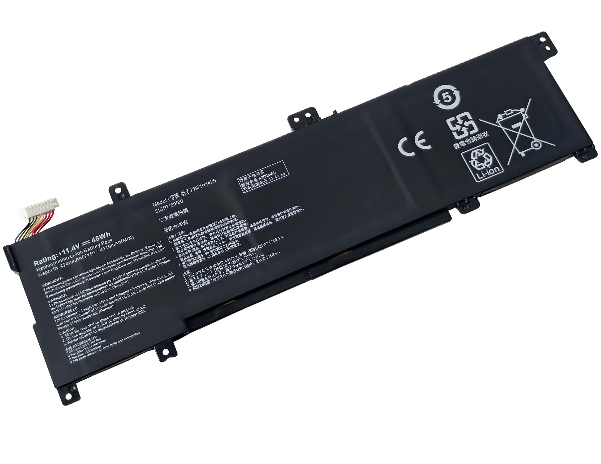 Neue B31N1429 batterie für ASUS A501LB5200 K501LB ... - Grandado