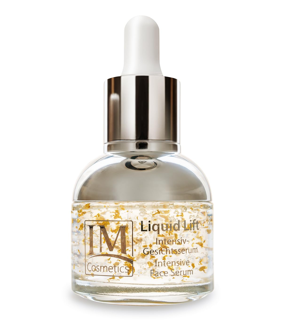 Genius IM Cosmetics Liquid Lift Intensiv Gesichtsserum – Anti-Aging Serum für Gesicht, frische Haut, Anti Falten Gesichtspflege, regt Kollagenproduktion an, alle Hauttypen, 30 ml | Dr. Michaela Fuchs