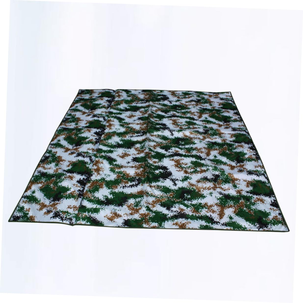Tappetino da Picnic 200x200 Cm in Alluminio Spesso, Stuoia da Spiaggia e Cuscino Portatile Leggero per Campeggio e Attività All’aperto