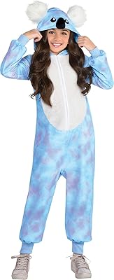 Party City Koala Hooded Zipster - Child Large 12-14, Blue, 1 Pc