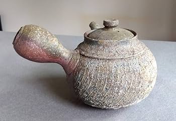 越前焼名工　村島　順　【鮎陶房】急須代表的作家逸品自然灰釉究極美蔓手持ち急須酒器 Amazon.co.jp: 越前焼名工 村島 順 鮎陶房 急須の代表的作家の