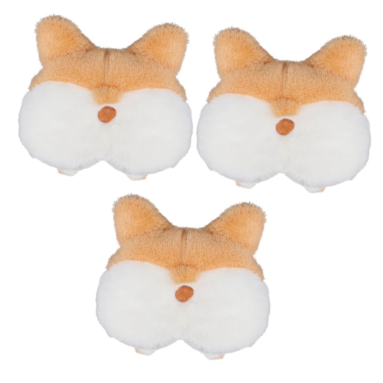 Support de voiture mignonne Corgi en peluche pour ranger les mouchoirs sans encombrement