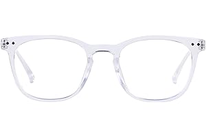 ANDWOOD Teens Blue Light Blocking Glasses TR90 Square Computer Gaming Glasses