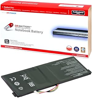 DR. BATTERY AC14B18J Battery Compatible with Acer Chromebook 11 CB3-111 13 CB5-311 Aspire ES 15 ES1-571 ES1-131 ES1-331 ES1-520 ES1-531 ES1-731 AC14B13J [11.4V / 41Wh]