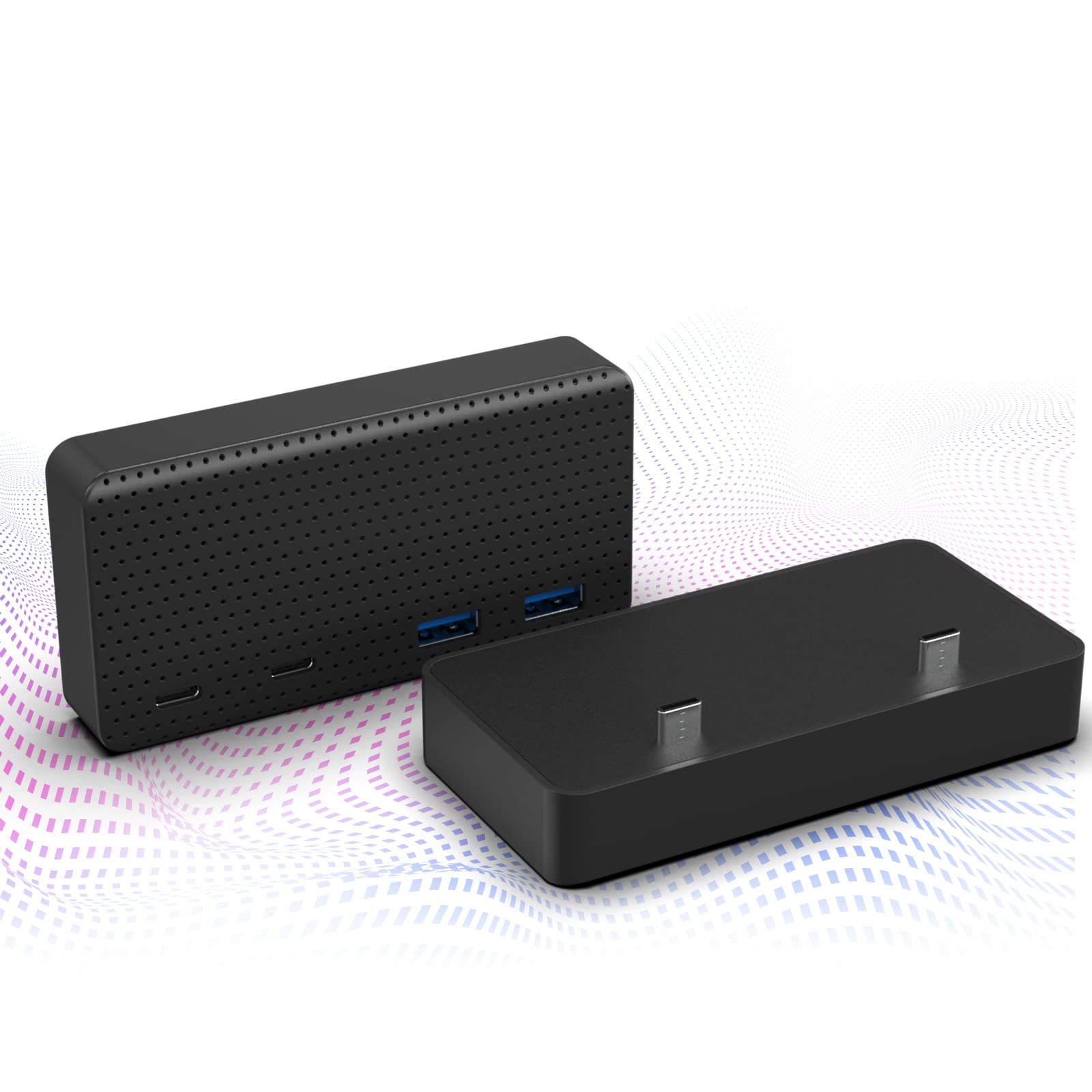 Buy Nestour 2021 Tesla Model 3 Y 4 Ports USB Hub, 2 TypeC Center