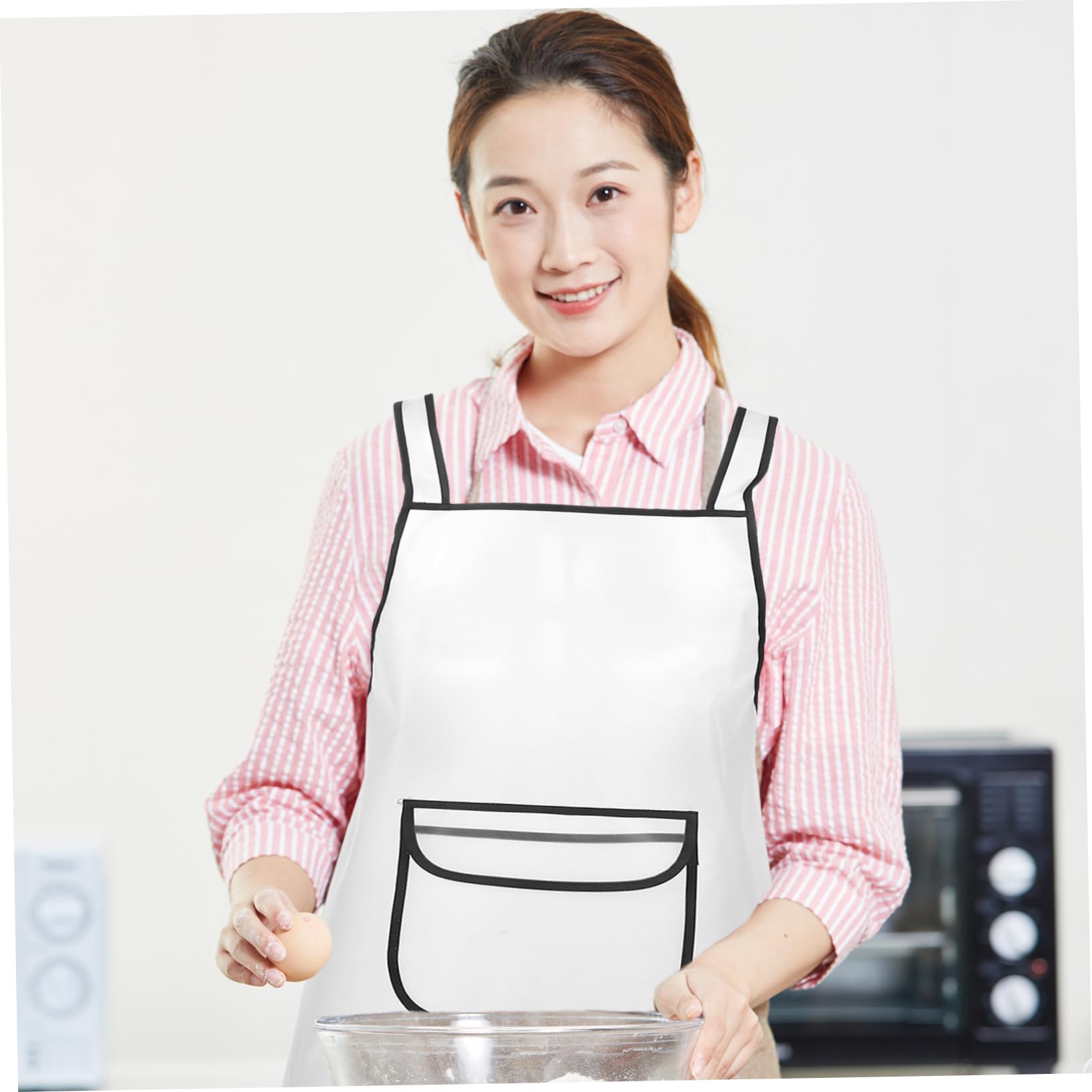 HOMOCONO Waterproof Apron Hair Stylist Aprons for Women Hair Dresser Apron Hair Apron Hair Stylist for Women Hairdresser for Women Painting Aprons for Adults Mens Chef Apron Tpu