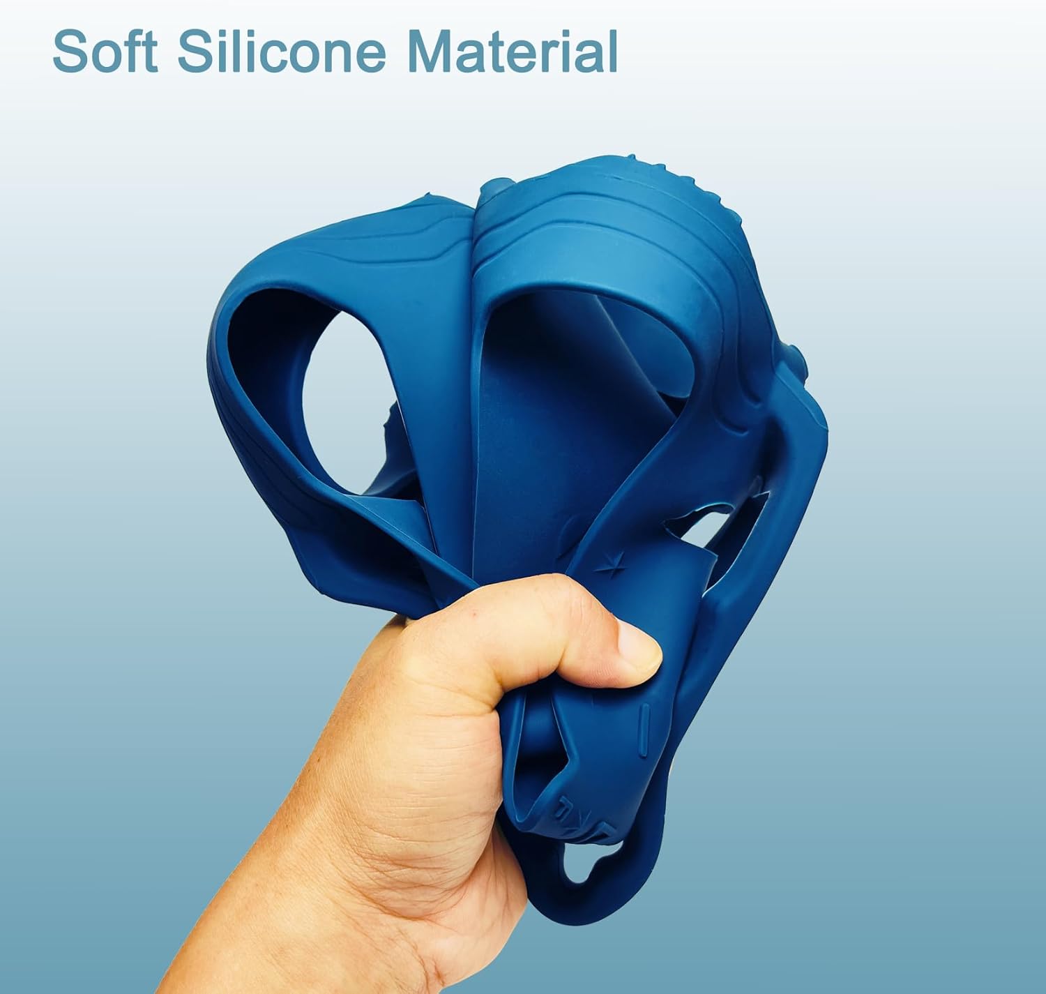 Silicone Cover Case Compatible with JBL Xtreme 3 Portable Bluetooth Speaker, Soft Skin Sleeve for JBL Xtreme 3 Bluetooth Speaker(Only Case) (Blue) - Image 6