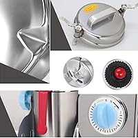 Vista 3 de Molino de grano de 500G, máquina de polvo molino de grano eléctrico para pulverizador de hierbas, acero inoxidable de grado alimenticio