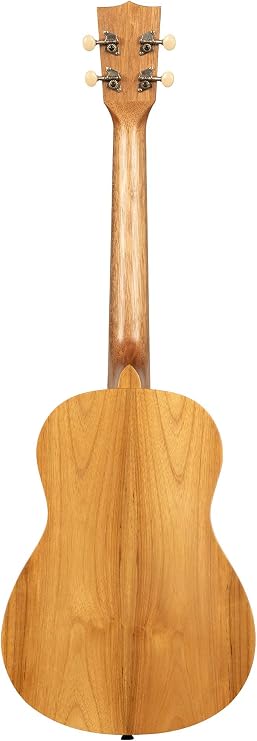 Kala Makala Indonesian Acacia Baritone Ukulele - Full Size Acoustic, Warm Tone with 4 Aquila Eco-Friendly Strings and Sapwood Detail