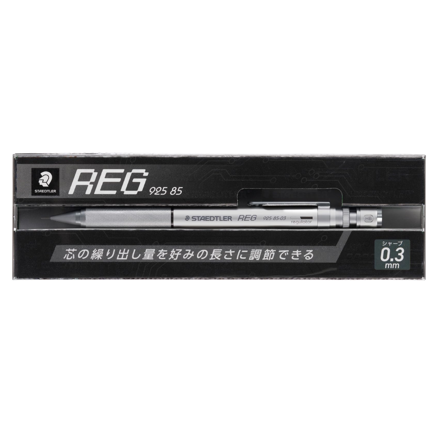 STAEDTLER REG kreślarski mechaniczna funkcja regulacji objętości rdzenia ołówka 0,3 mm (import z Japonii)