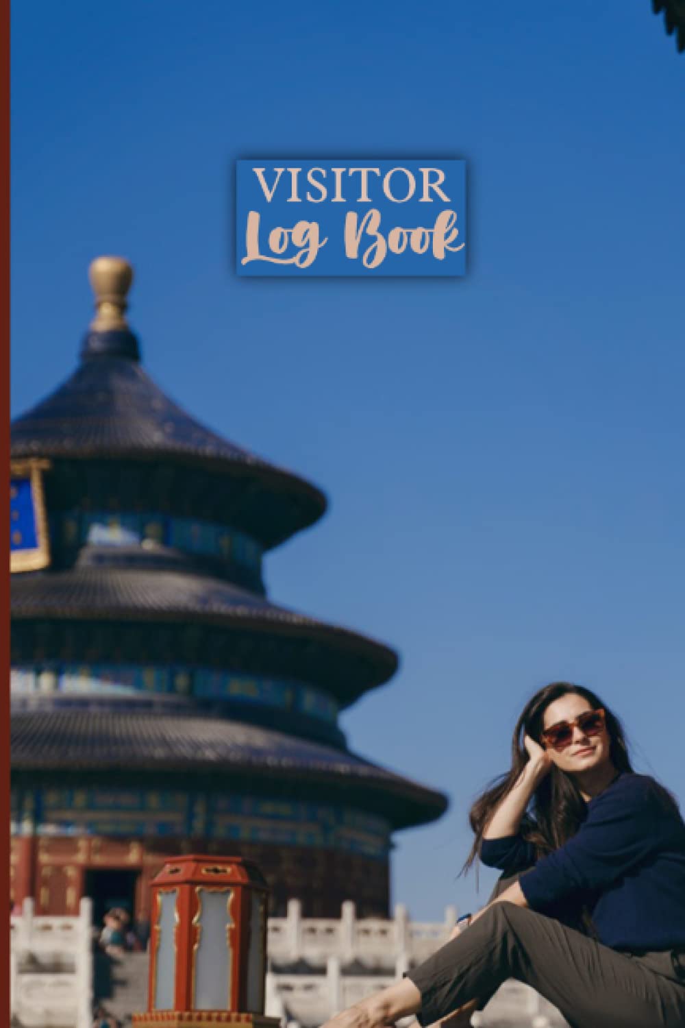 Visitor Log Book: Logbook For Business, Office, Hotels And More, (6"x9") inches up to 100 Pages.