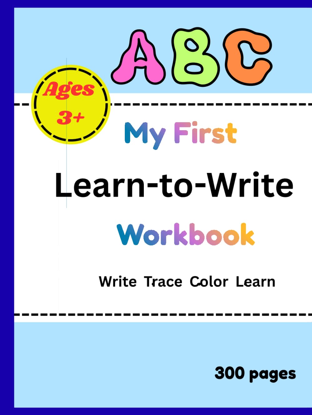 Letter Tracing Workbook for Preschoolers: Early Handwriting Practice for Learning Uppercase and Lowercase Alphabet