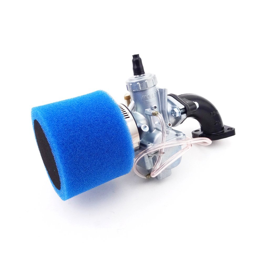 TC-Motor 26mm Molkt Carburetor Carb + 45mm Filter + Manifold Intake Pipe For Chinese KLX TTR CRF70 YX 140 150 160cc Engine Pit Dirt Bike