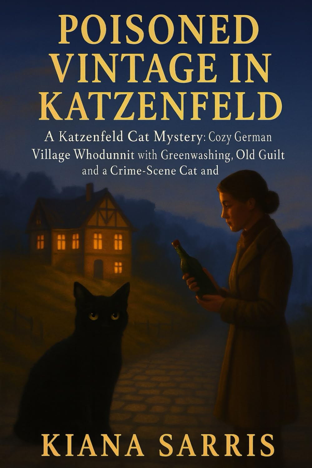 Poisoned Vintage in Katzenfeld: A Katzenfeld Cat Mystery: Cozy German Village Whodunnit with Greenwashing, Old Guilt and a Crime-Scene Cat (The Katzenfeld Cat Mysteries)