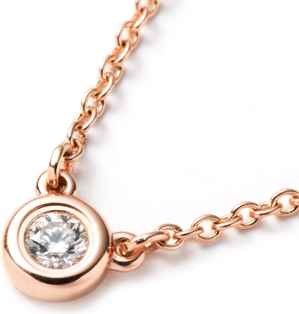 ティファニー TIFFANY&Co. ネックレス レディース ペンダント ダイヤモンド バイザヤード 0.07ct 16IN 18R ローズゴールド 28274521