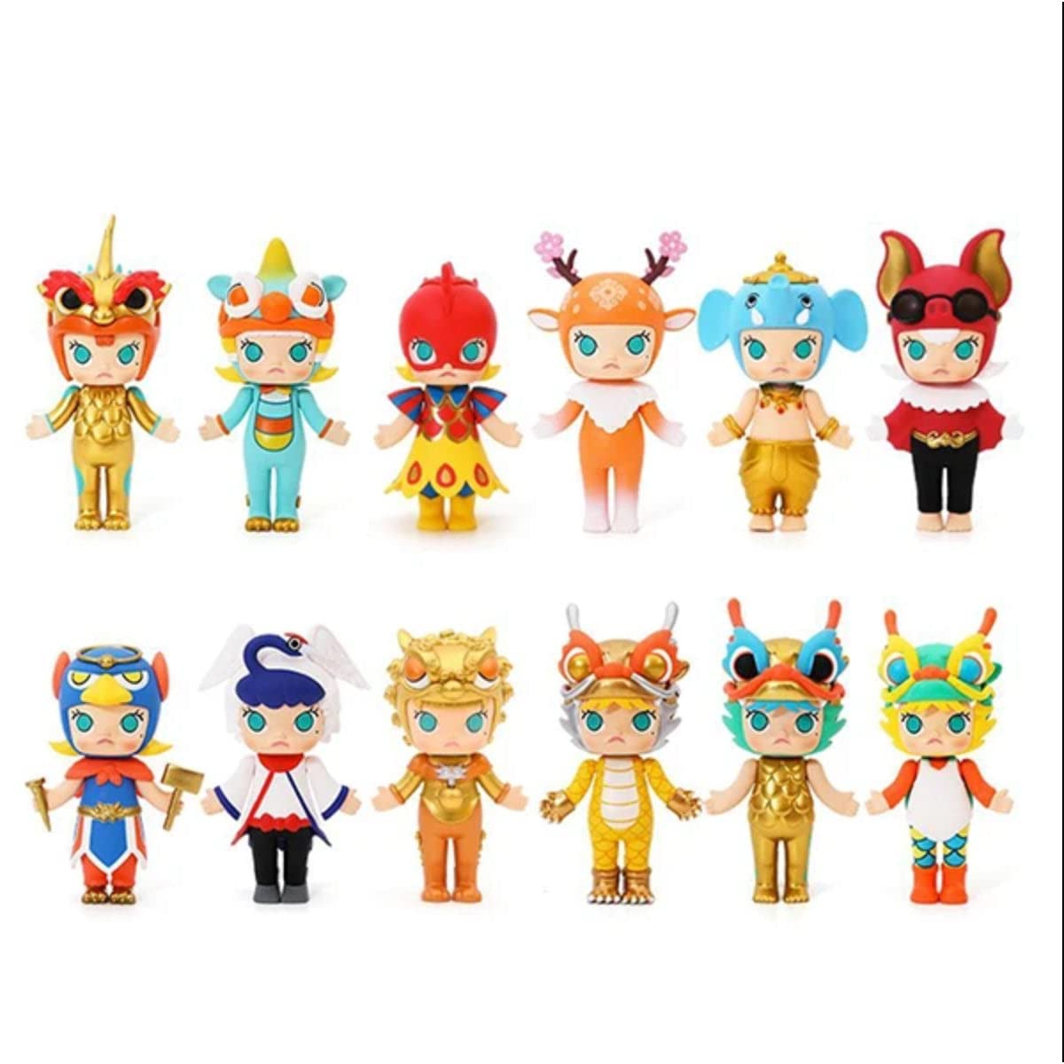 POPMART Molly 6体セット まとめ売り Buy Pop Mart (POP MART) POPMART Molly Court Mizujuu Series Box