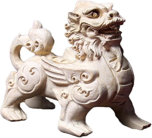 CHUNCIN - Estatua de Feng Shui PixiuPi Yao atrae dinero y buena suerte, riqueza y prosperidad, figura para riqueza, figura de buena suerte,