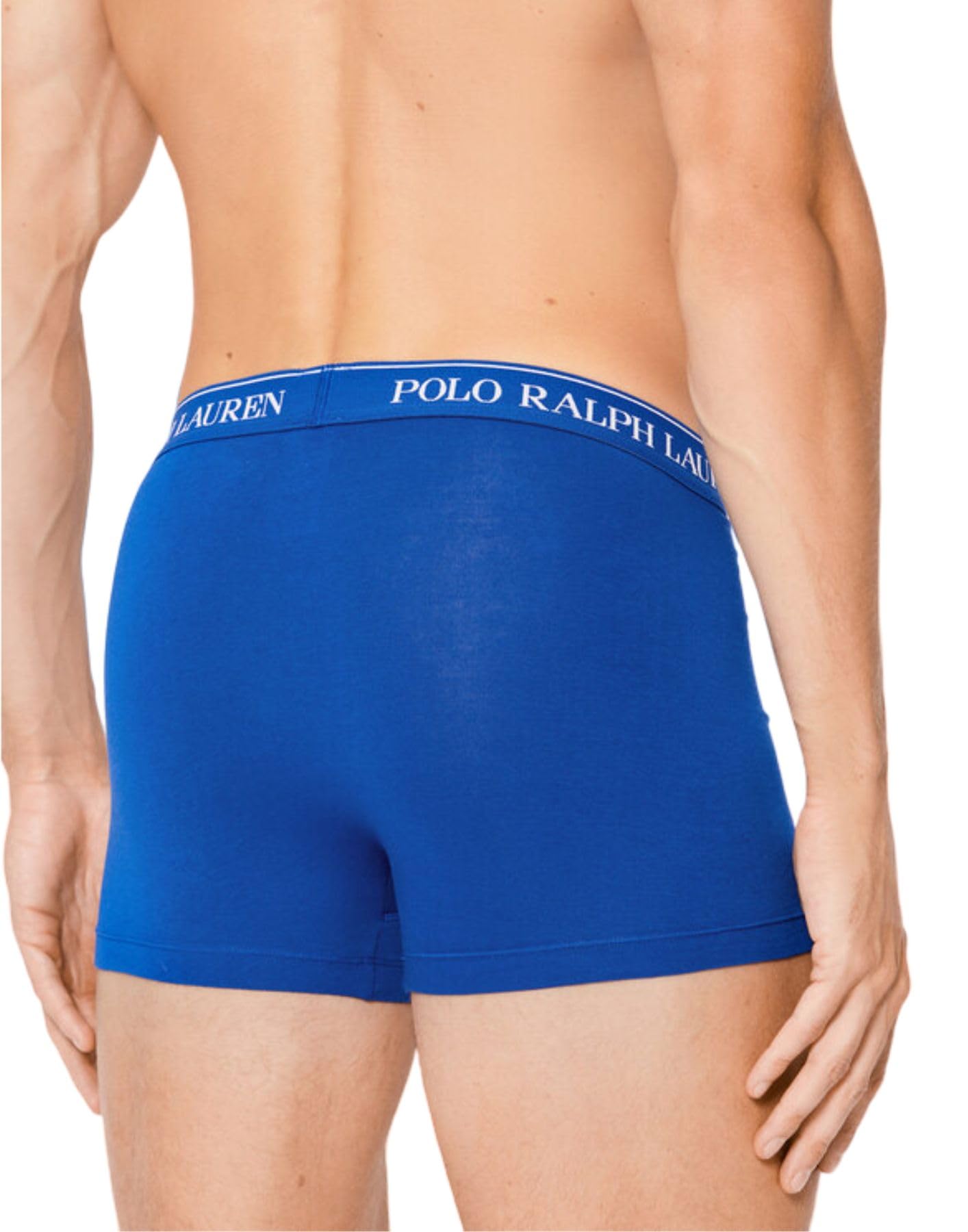 Polo Ralph Lauren Lot de 3 boxers classiques Trunk, combi (pkcrnvysaphstarbrmdablu (3)), Taille S
