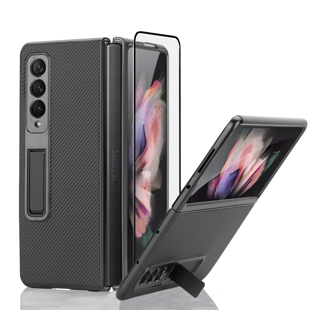 Amazon.co.jp: galaxy Z Fold4 ケース 純正 （前面ガラスフィルム 2枚  