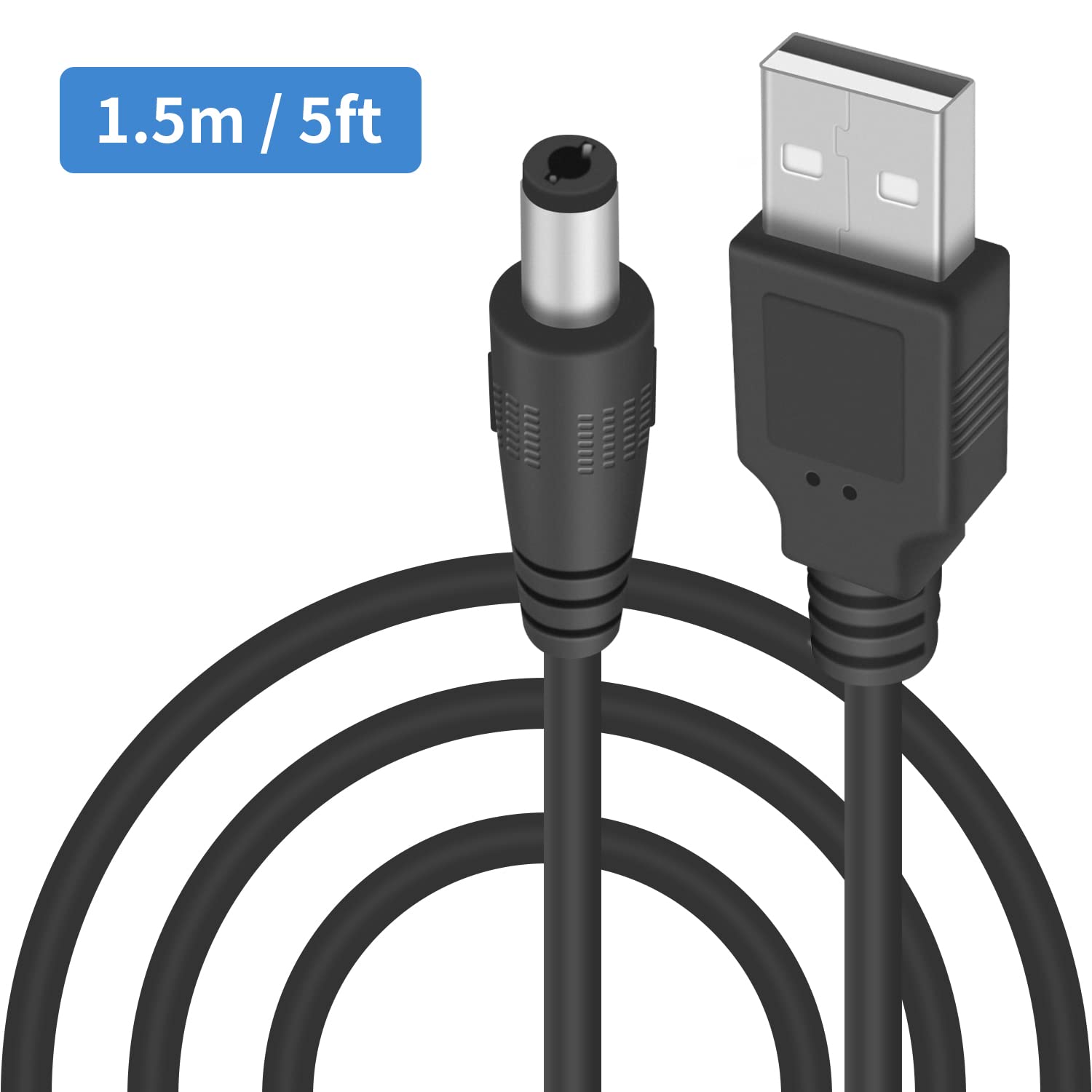 USB Cord Male To Female USB-A TO X Barrel Jack Male