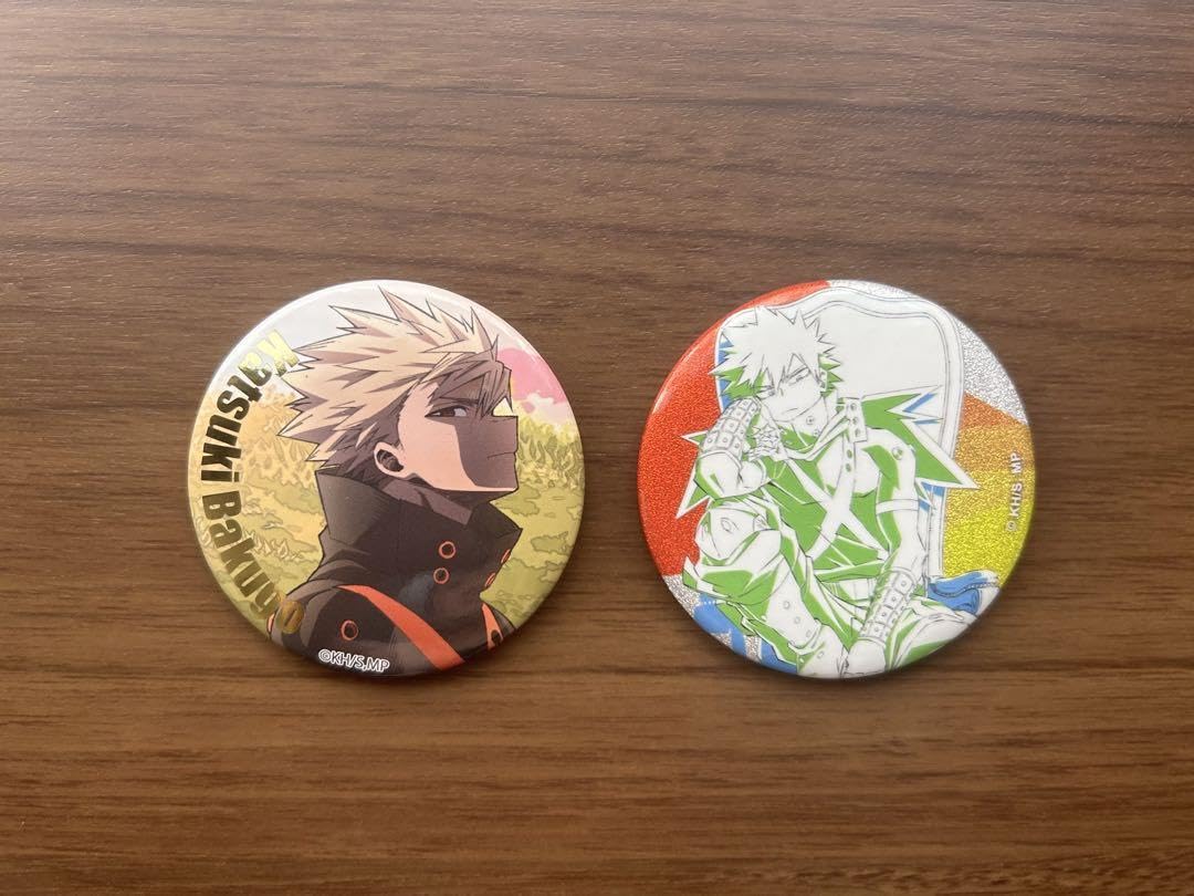 ヒロアカ 爆豪勝己 座れ!椅子! 缶バッジ