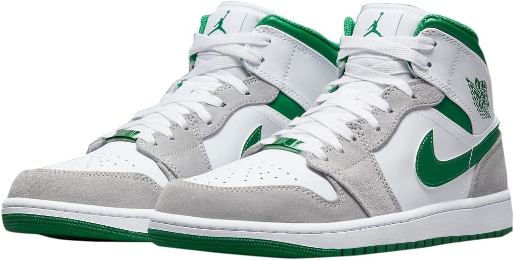 NIKE MID SE ホワイトパイングリーンスモークグレー 国内11月1日発売予定】ナイキ エアジョーダン 1 ミッド SE