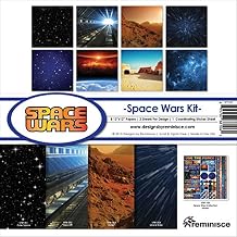 Reminisce Space Wars Collection Kit, Multicolor, 12" by 12", SPW-200