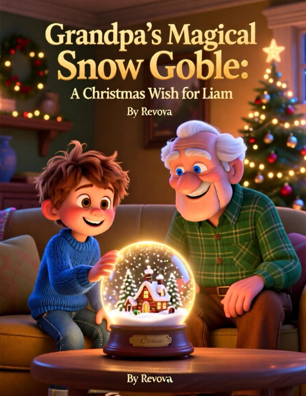 Grandpa’s Magical Snow Globe: A Christmas Wish for Liam: Perfect for Christmas Gift