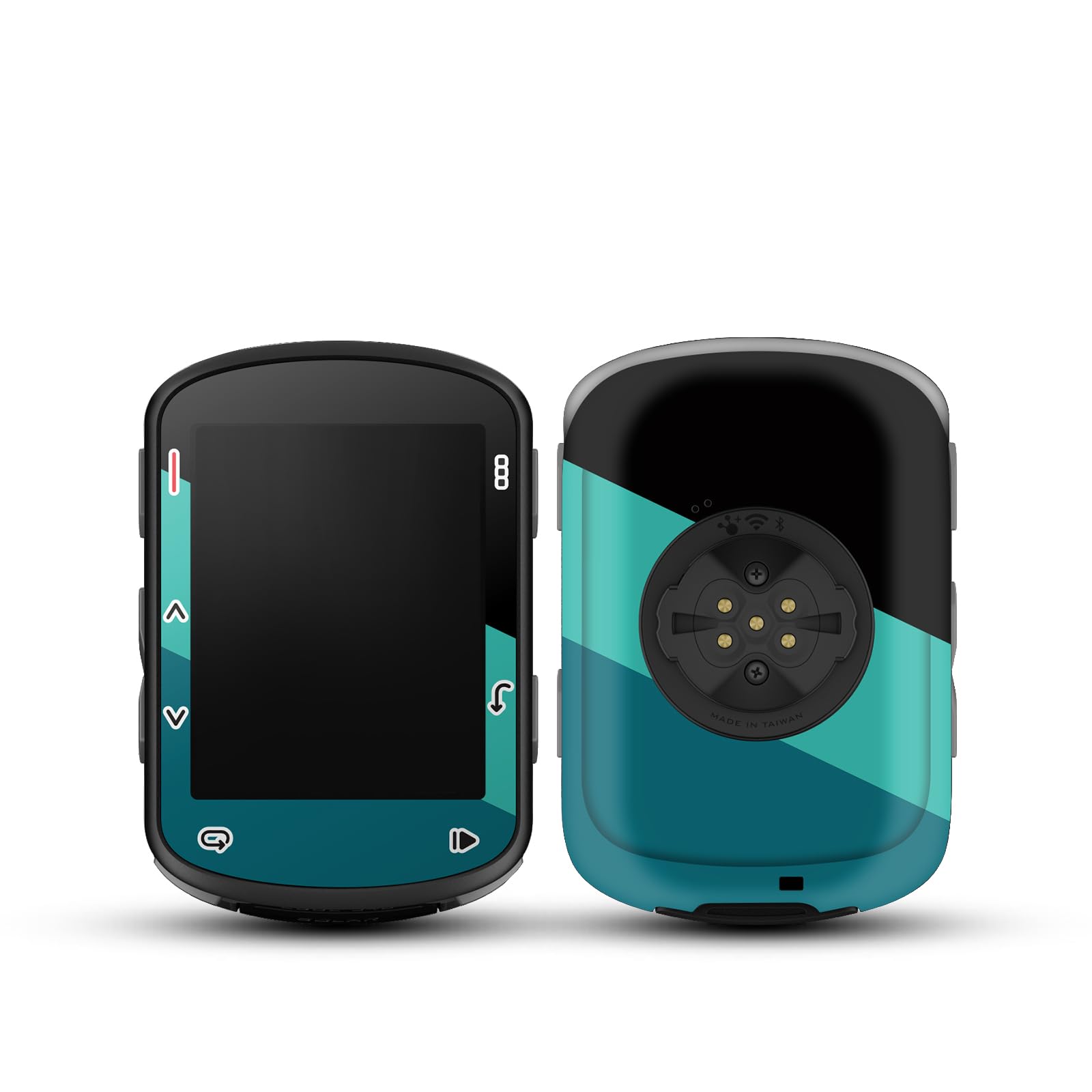 CHIDIFANS Stylish Stickers Compatible with Garmin Edge 540/840 Bike Computers, Protective Stickers, Cases, PVC Material in Various Styles (Style 18)