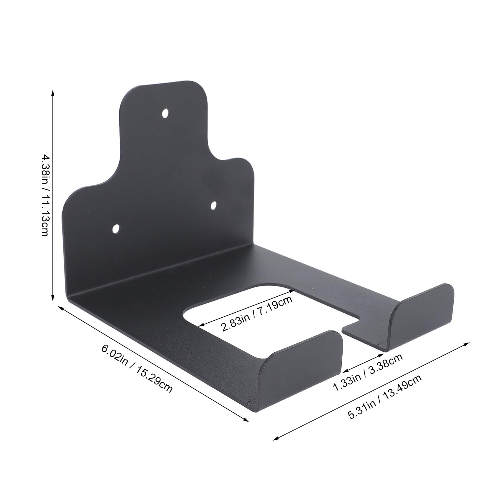 Garagen-Organizer, Trimmer-Rack, hochwertiges, robustes Wandmontage-Aufbewahrungssystem für Gartengeräte, Edelstahl, multifunktionaler Gerätehalter mit Schutzmatten, 2er-Pac