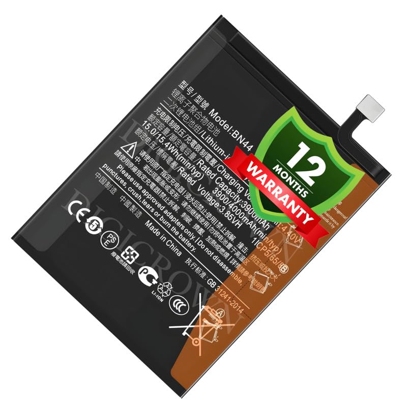 Image of Original BN44 Battery Compatible for Xiaomi Redmi 5 Plus - 4000mAh - 1 Year Warranty