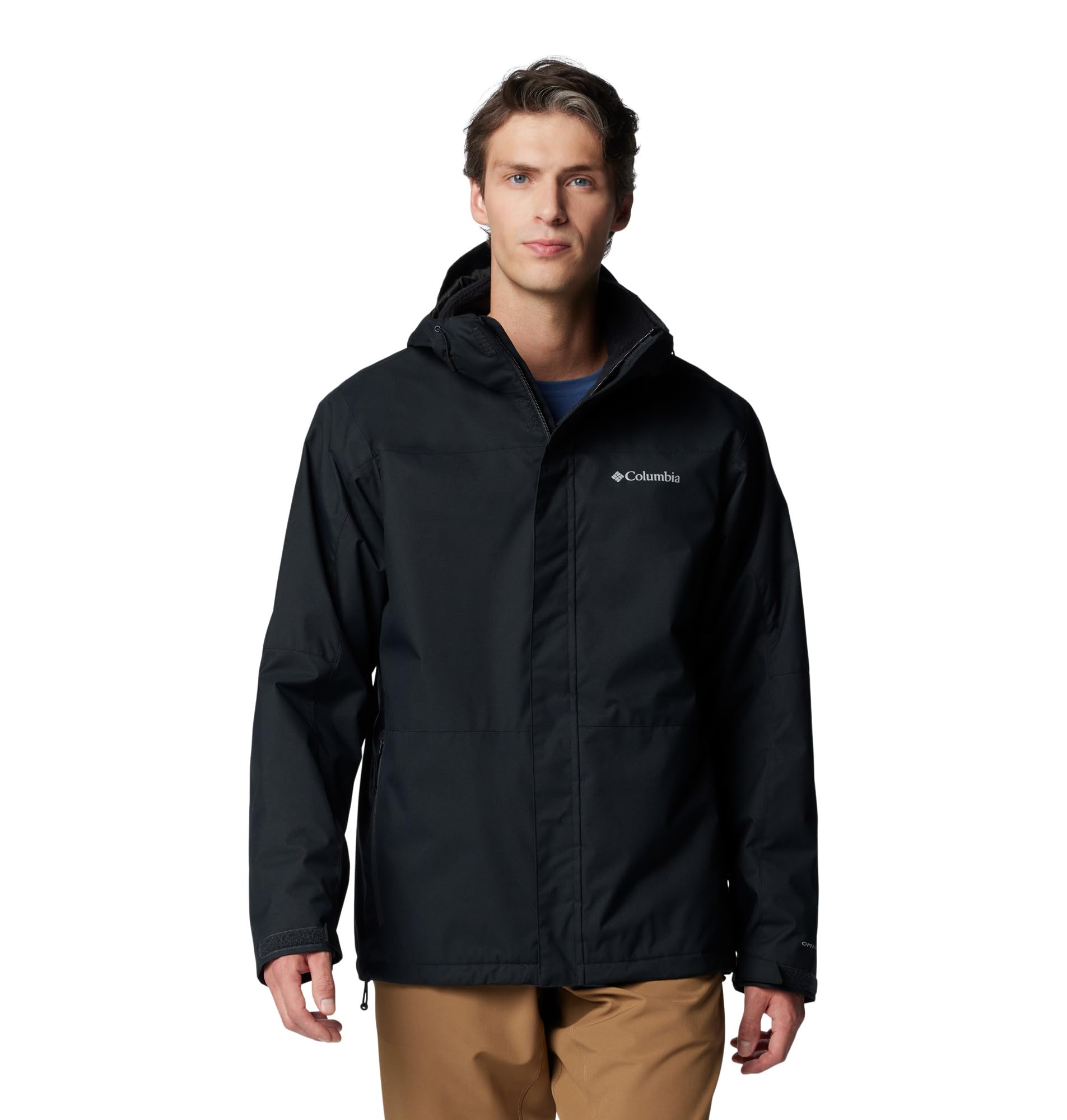 Columbia Abrigo de Invierno Intercambiable 3 en 1 para Hombre