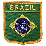 Brazil Patch - República Federativa do Brasil, São Paulo Badge 2.75' (Iron on)
