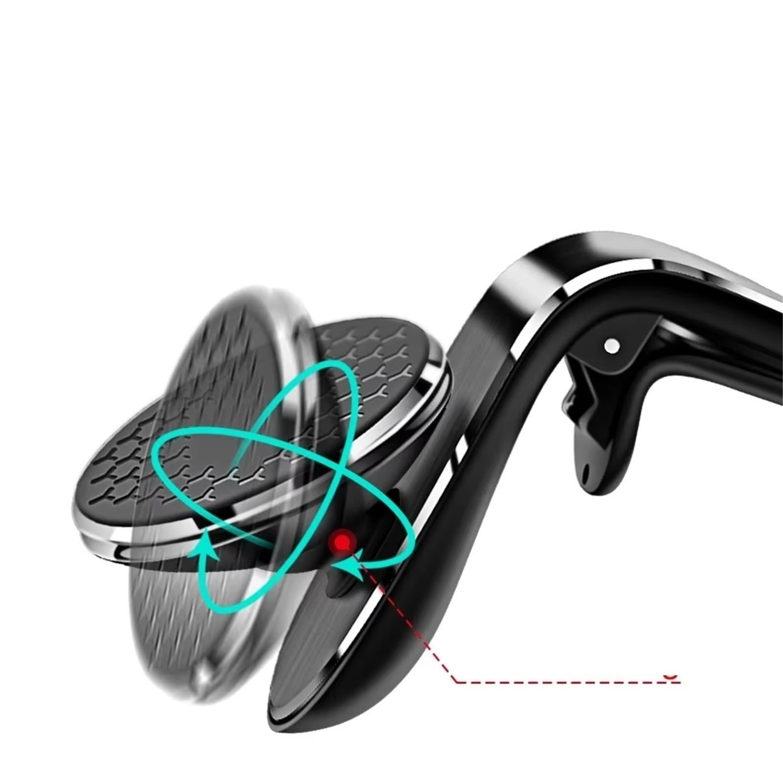 para Xiaomi Soporte Magnético para Teléfono Automóvil Ventilación Aire Imán Inteligente GPS Móvil Soporte Soporte Móvil Coche
