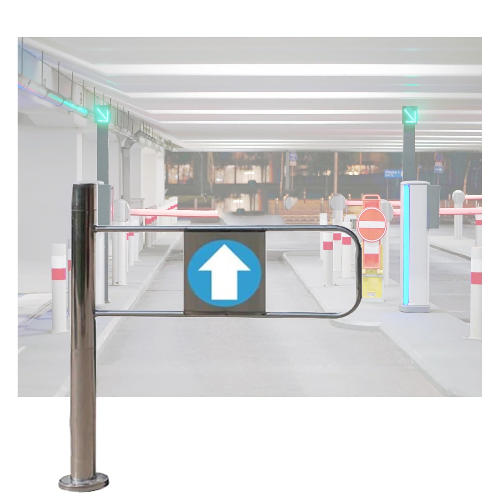 Dispositivo di sicurezza a chiusura automatica per cancello a battente per uso domestico e commerciale, facile installazione, ideale per giardini e parcheggi