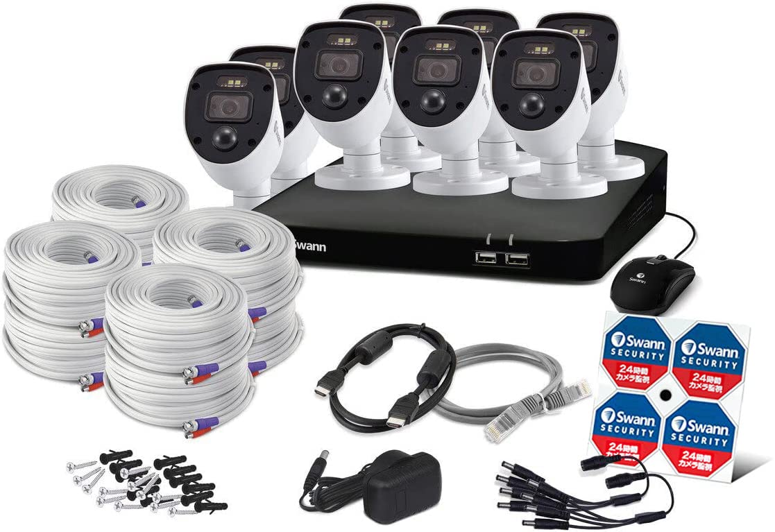 Amazon.co.jp: 【日本正規代理店】Swann Enforcer セキュリティカメラ