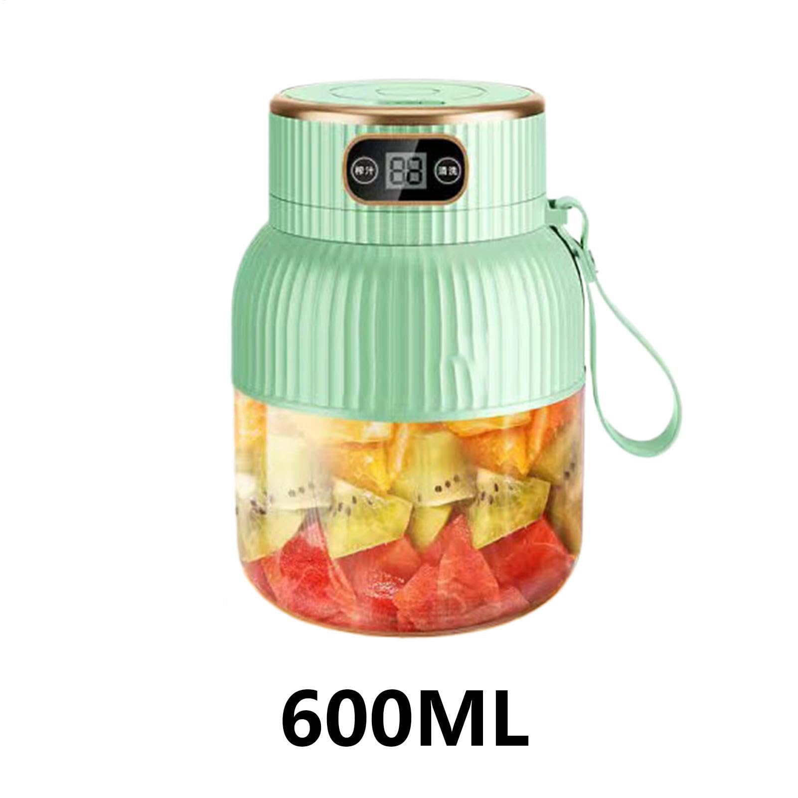 Mélangeur de portable 600 ml avec affichage numérique rechargeable par USB