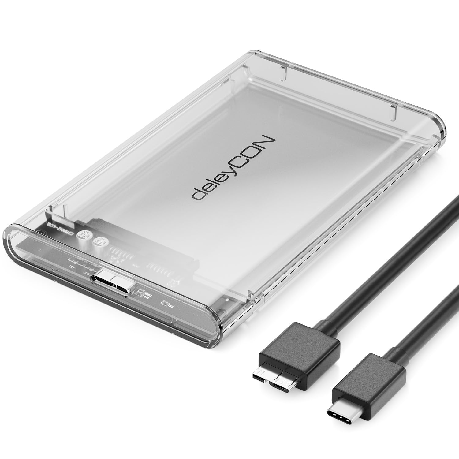 Boîtier Externe USB 3.0 SATA 2.5″ – Adaptateur HDD SSD 7-9.5mm Jusqu’à 6To, UASP, Sans Outil