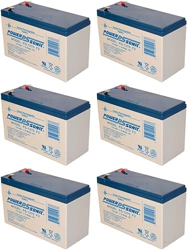 Miniatura 2 de Power Sonic PS-1270 - Batería SLA de 12 voltios y 7 AH .250 F2 Terminal - Paquete de 6